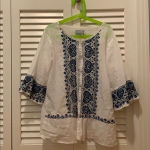 Peek Brand girl’s button up summer top.